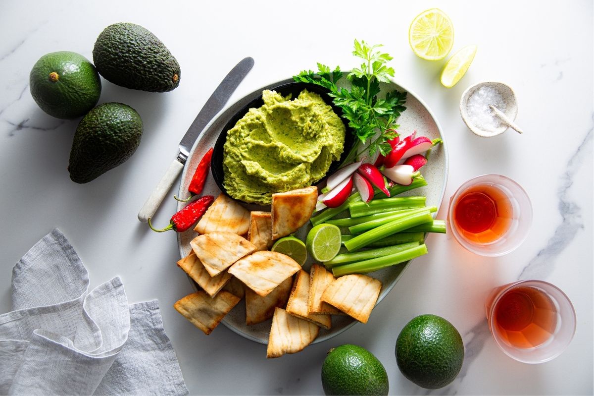 Spicy Avocado Hummus - Twisted Citrus